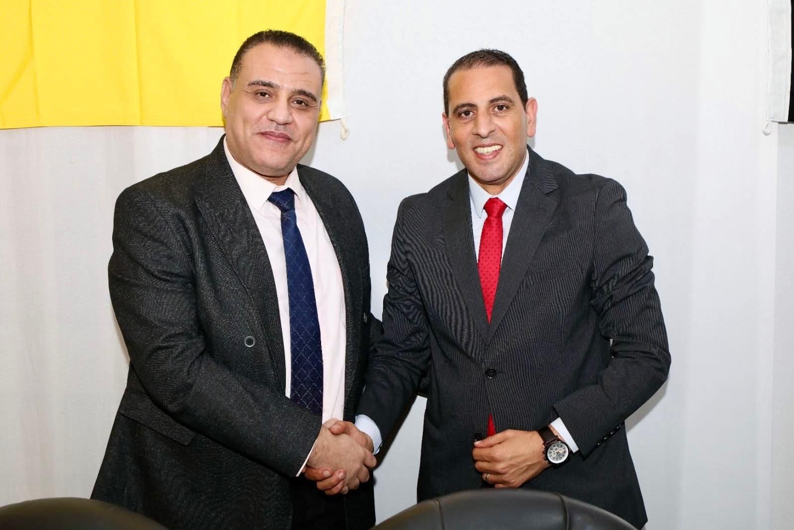 تهنئة بتجديد الثقة من منصة مصر