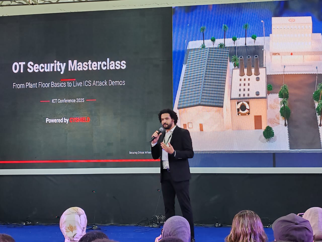 داخل معرض Cairo ICT 2025: «سايشيلد» تكشف أخطر سيناريوهات الهجمات على أنظمة التحكم الصناعي