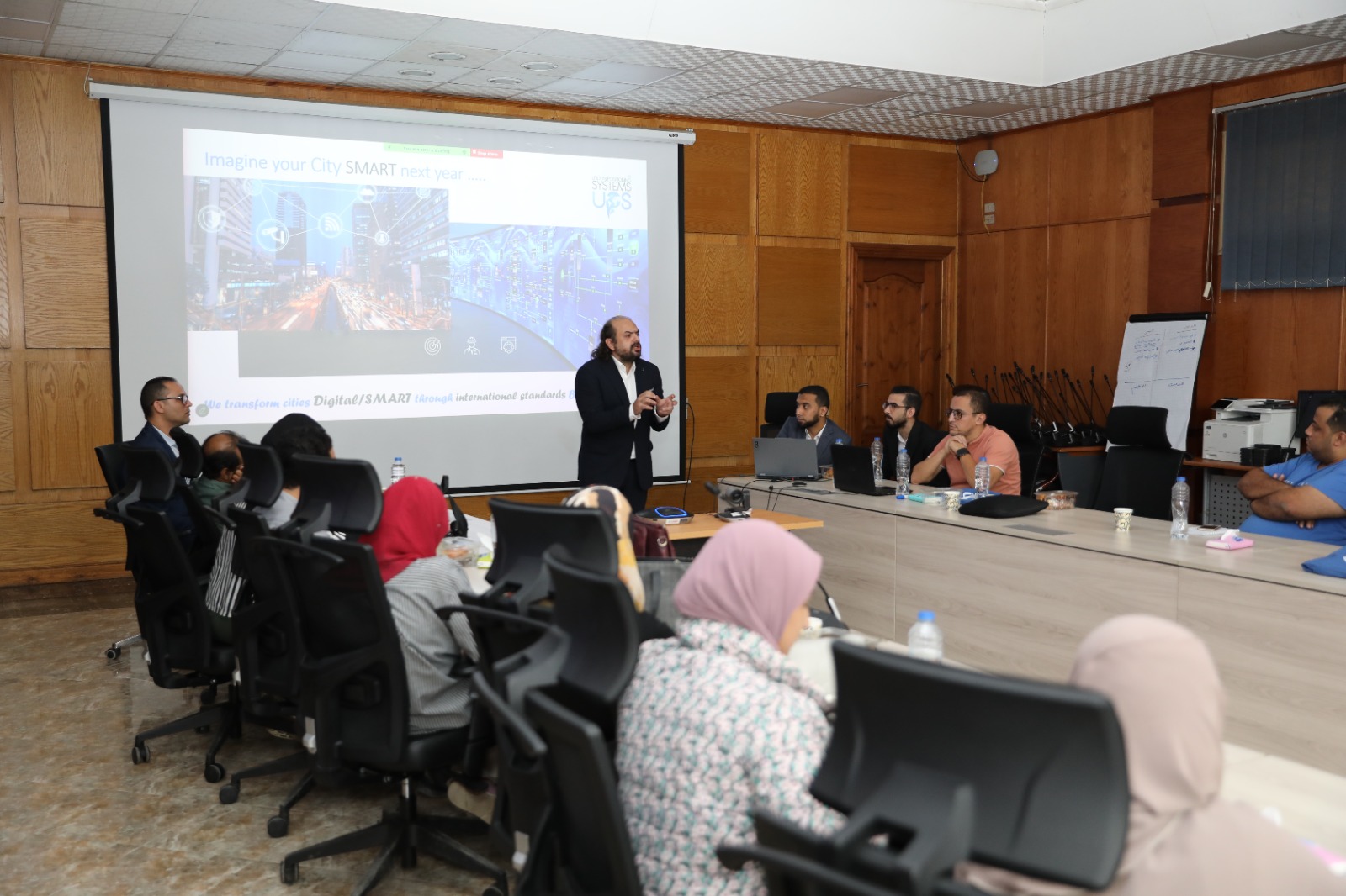 القابضة للمياه تنظم ورشة عمل حول تكنولوجيات التحكم والقياس الذكي