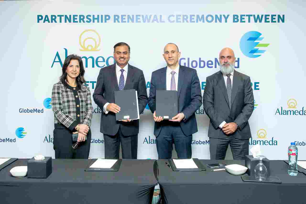 «ألاميدا» توقع شراكة استراتيجية مع «جلوب ميد مصر» لتعزيز جودة الخدمات الطبية