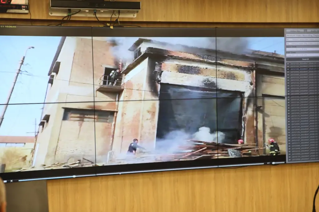 محافظ بني سويف يتابع تداعيات حريق بمحطة محولات قُشيشة