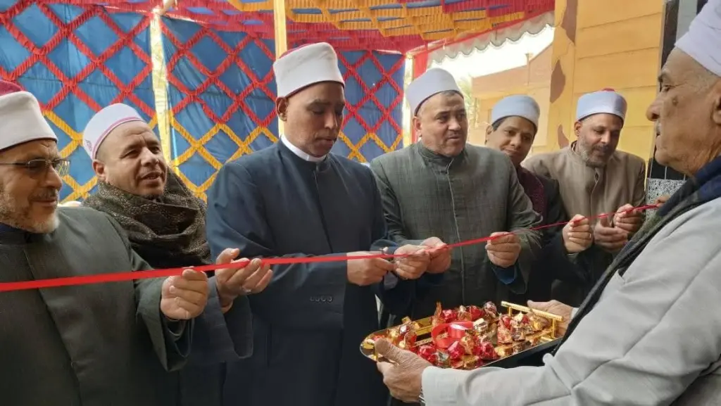 افتتاح مسجد الحاج علي بساحل سليم بعد إحلاله وتجديده استعدادًا لرمضان