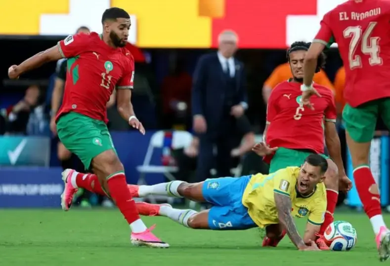 منتخب المغرب يحصد نقطة ثمينة من البرازيل بكأس العالم 2026