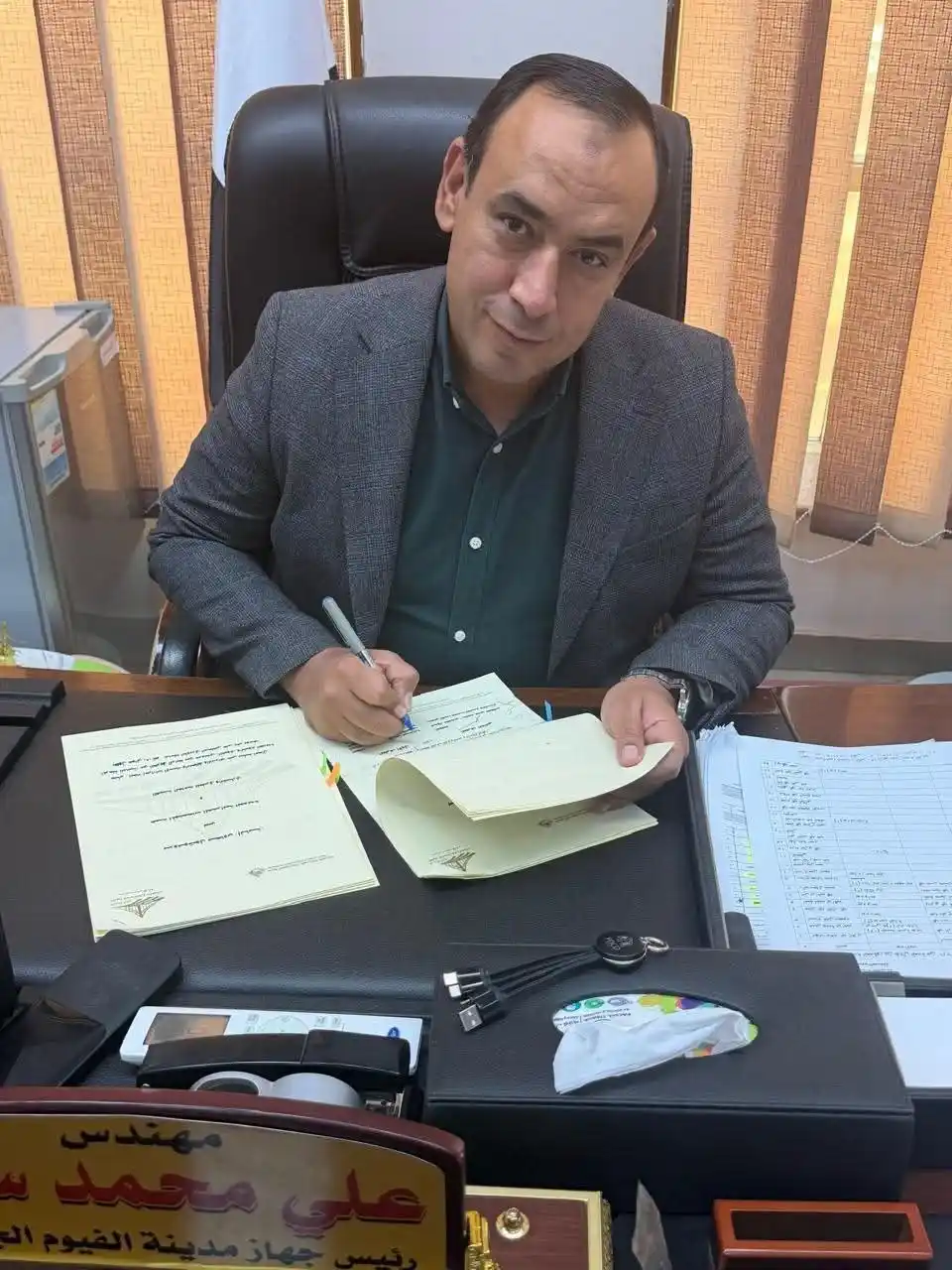 الفيوم الجديدة تقترب من تحقيق حلم الطريق الرابط مع الفيوم الأم بعد توقيع بروتوكول التنفيذ