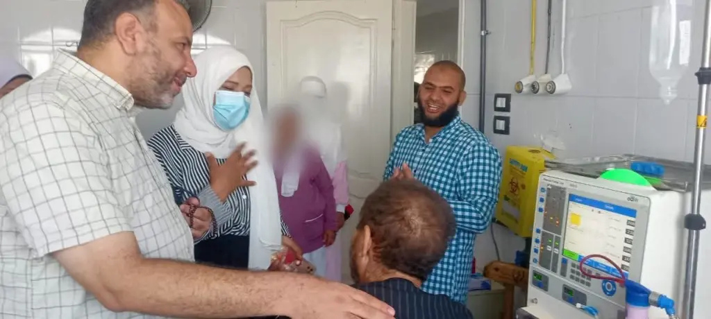 مستشفى القوصية تعلن تشغيل وحدة الغسيل الكلوي بكامل طاقتها بالمقر البديل في فزارة