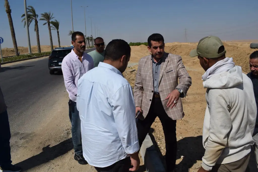رئيس جهاز أكتوبر الجديدة يتفقد مشروعات المرافق والمناطق الصناعية لتسريع معدلات التنفيذ